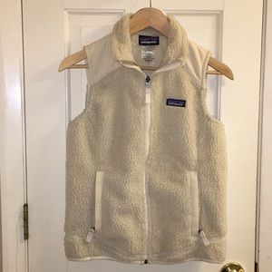 Women's Patagonia retro x vest, cream